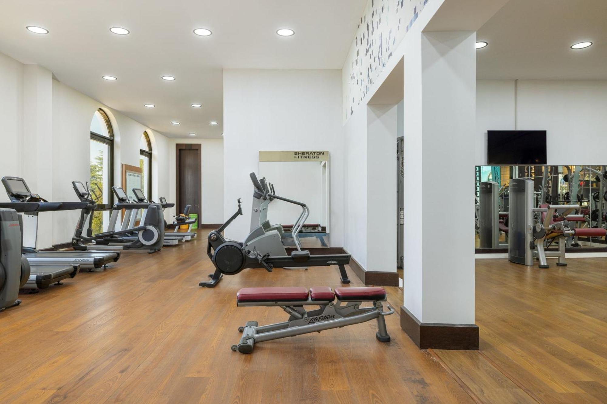Sheraton Batumi Hotel Luaran gambar The gym at the hotel