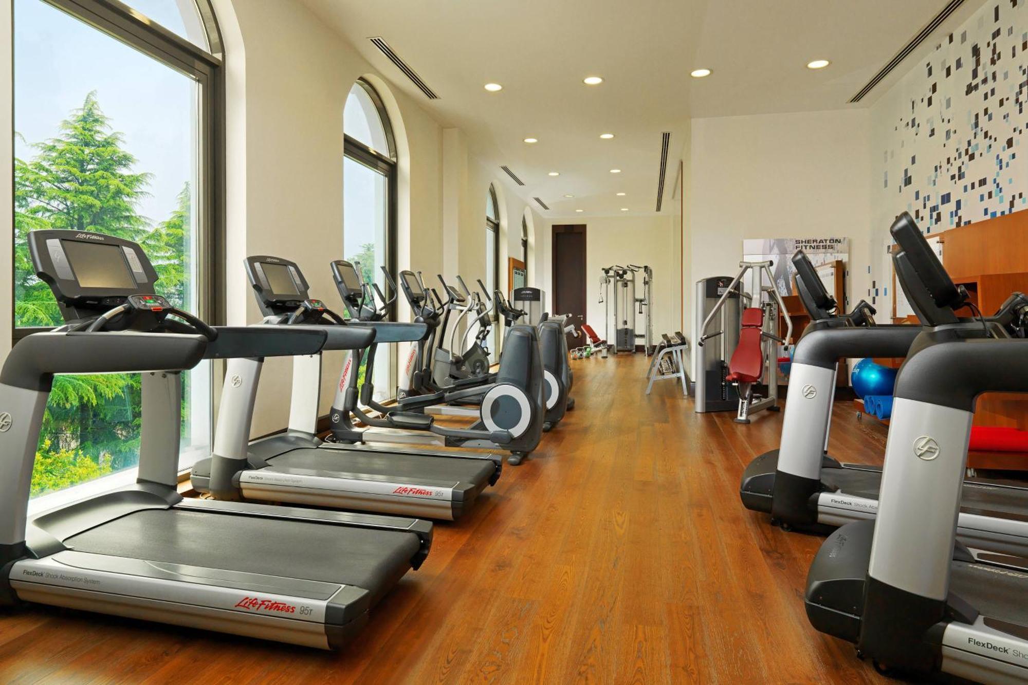 Sheraton Batumi Hotel Luaran gambar The gym at the Taj Bengal